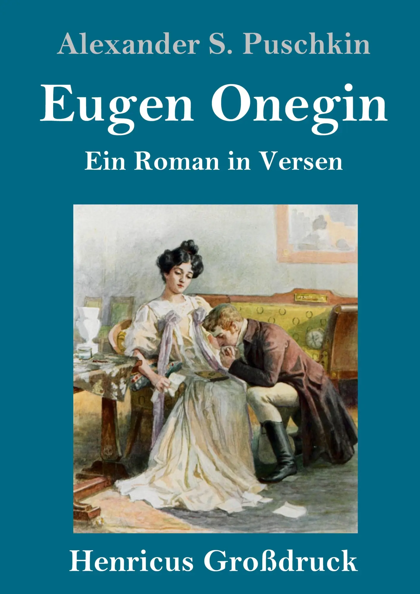 Cover: 9783847831686 | Eugen Onegin (Großdruck) | Ein Roman in Versen | Alexander S. Puschkin