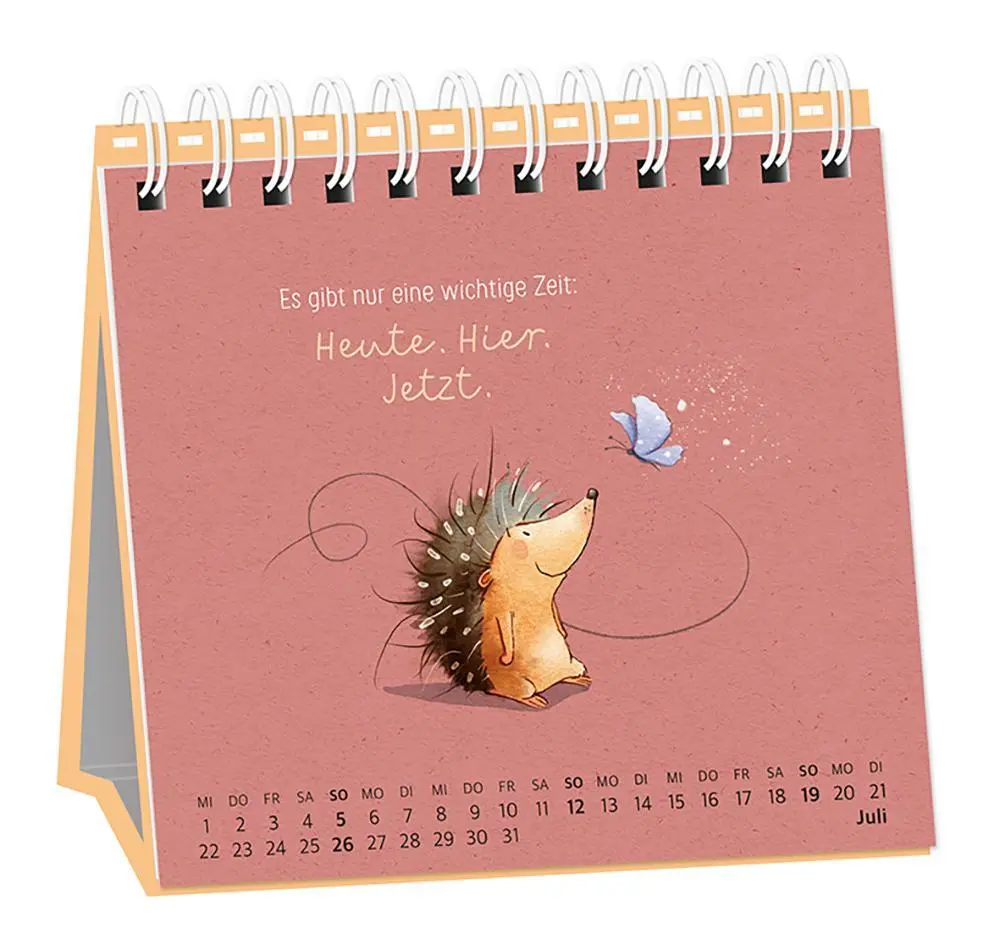 Bild: 9783986361686 | Tischkalender 2026 Heute. Hier. Jetzt | Tischkalender | Original