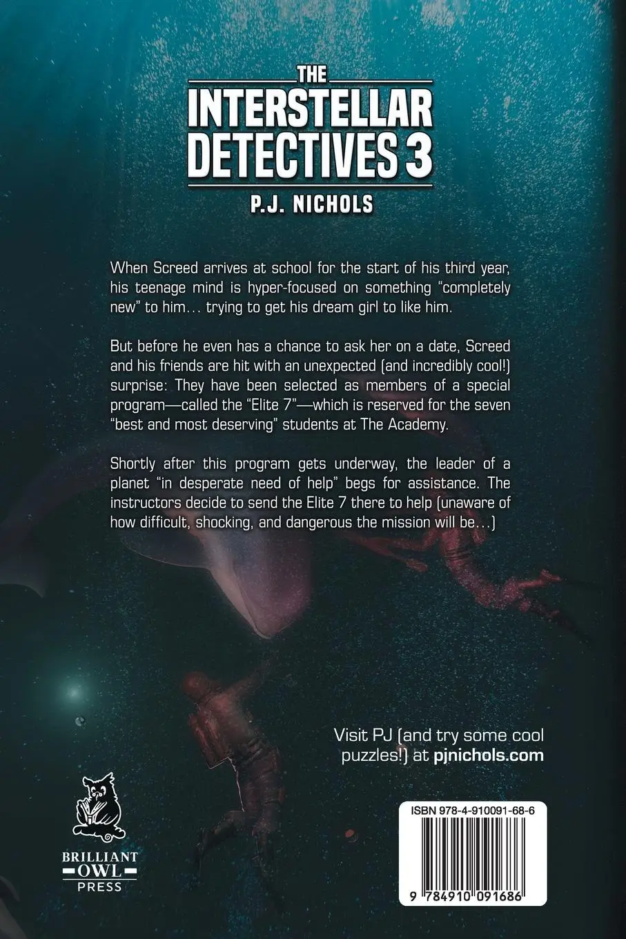 Rückseite: 9784910091686 | The Interstellar Detectives 3 | P. J. Nichols | Taschenbuch | Englisch
