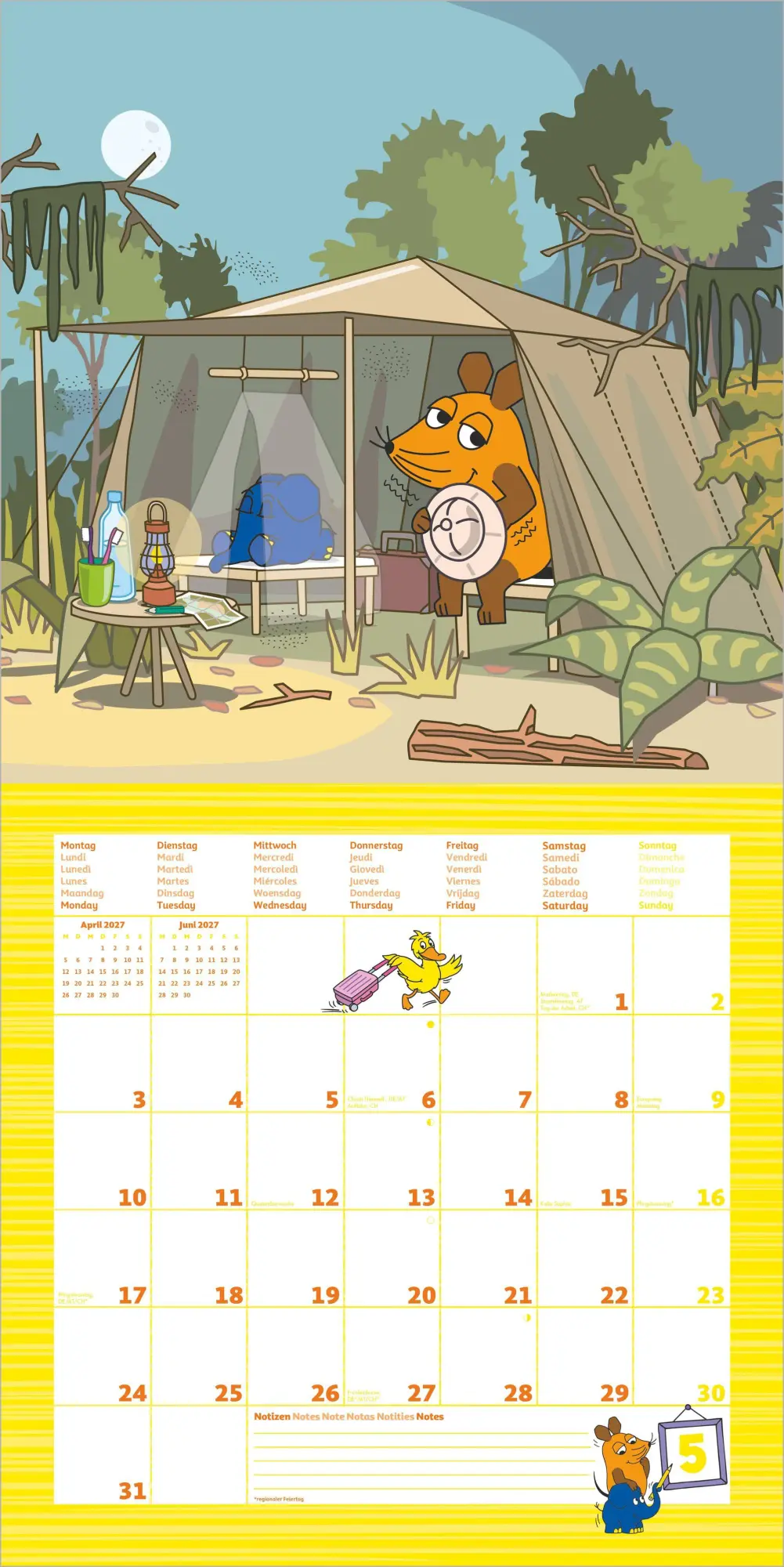Bild: 4069095011786 | Die Maus 2027 | Neumann Verlage GmbH &amp; Co KG | Kalender | 14 S. | 2027