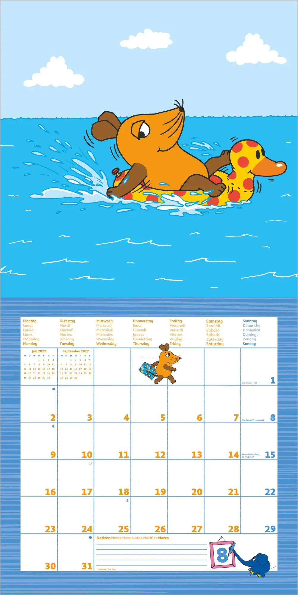 Bild: 4069095011786 | Die Maus 2027 | Neumann Verlage GmbH &amp; Co KG | Kalender | 14 S. | 2027