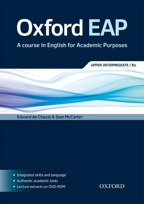 Cover: 9780194001786 | Oxford EAP B2: Student's Book and DVD-ROM Pack | Chazal (u. a.) | Buch