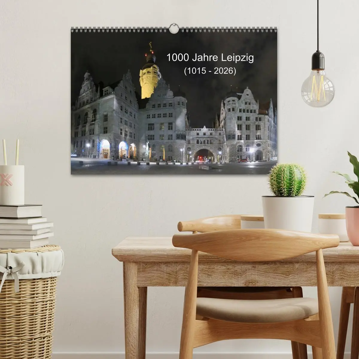 Bild: 9783516091786 | 1000 Jahre Leipzig (1015 - 2026) (Wandkalender 2026 DIN A3 quer),...