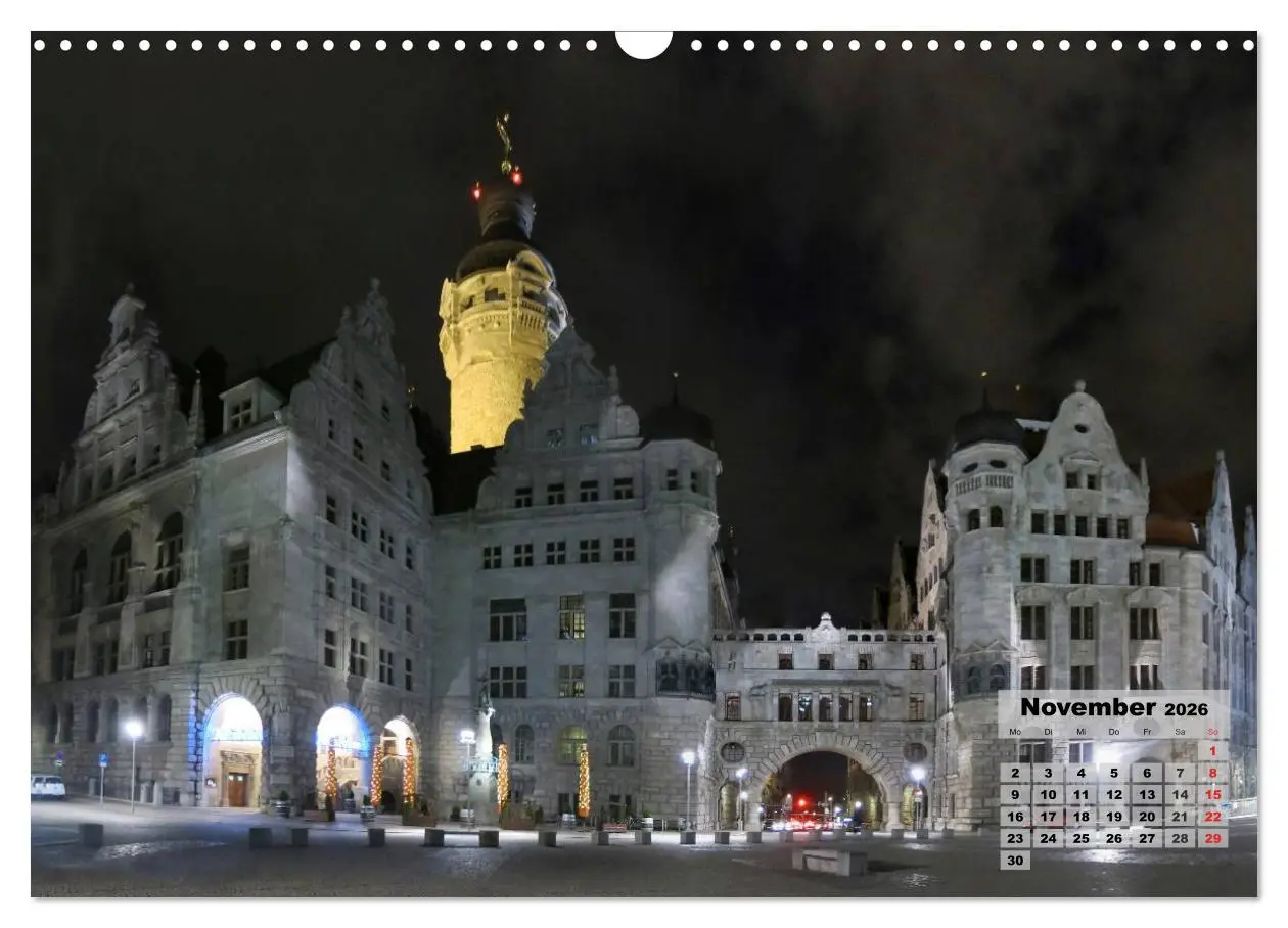 Bild: 9783516091786 | 1000 Jahre Leipzig (1015 - 2026) (Wandkalender 2026 DIN A3 quer),...