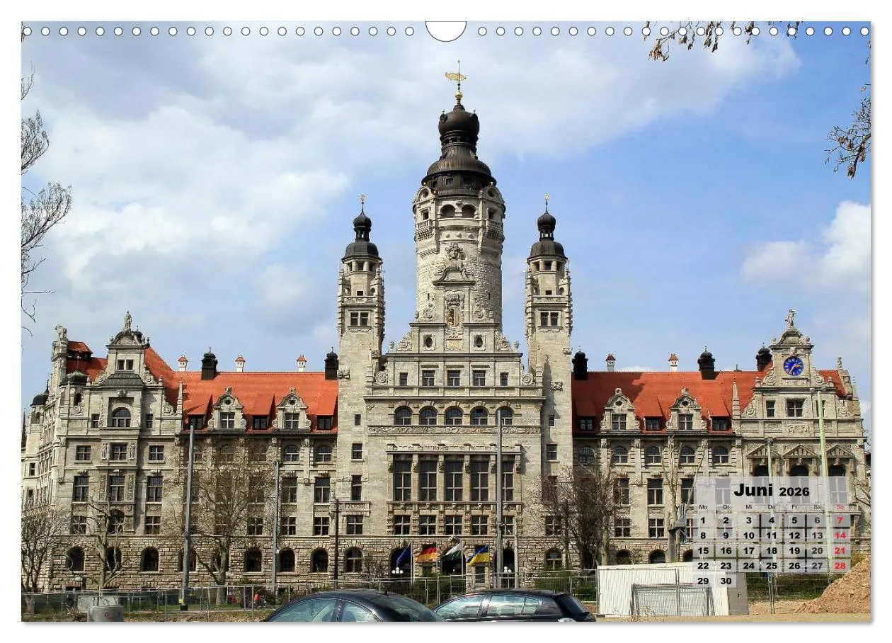 Bild: 9783516091786 | 1000 Jahre Leipzig (1015 - 2026) (Wandkalender 2026 DIN A3 quer),...