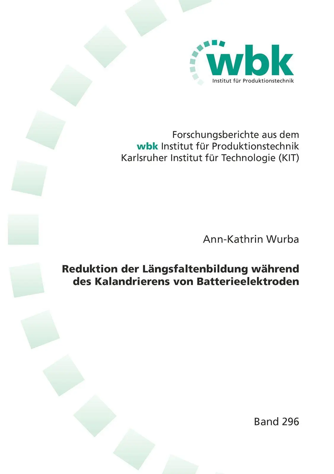Reduktion der Längsfaltenbildung während des Kalandrierens von Batterieelektroden
