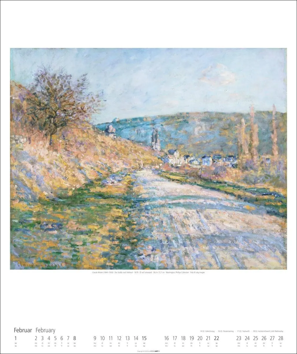 Bild: 9783839901786 | Claude Monet Kalender 2026 | Claude Monet | Kalender | Spiralbindung