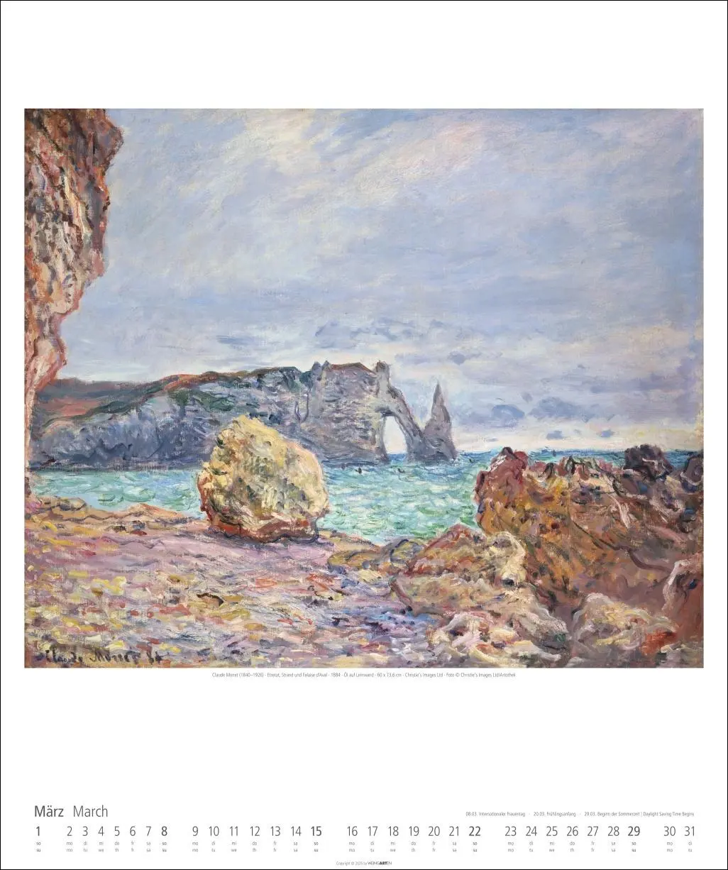 Bild: 9783839901786 | Claude Monet Kalender 2026 | Claude Monet | Kalender | Spiralbindung