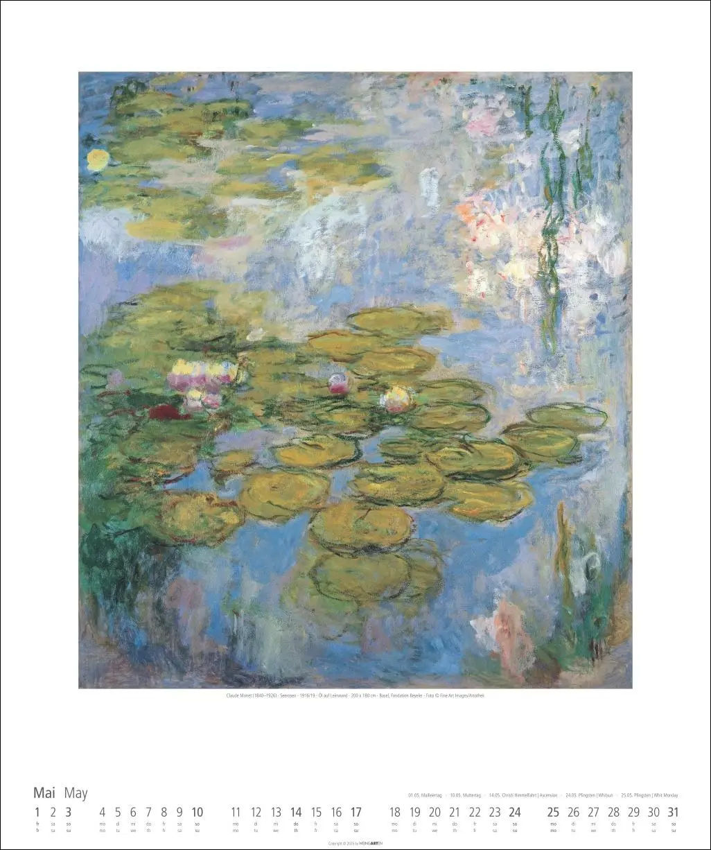 Bild: 9783839901786 | Claude Monet Kalender 2026 | Claude Monet | Kalender | Spiralbindung