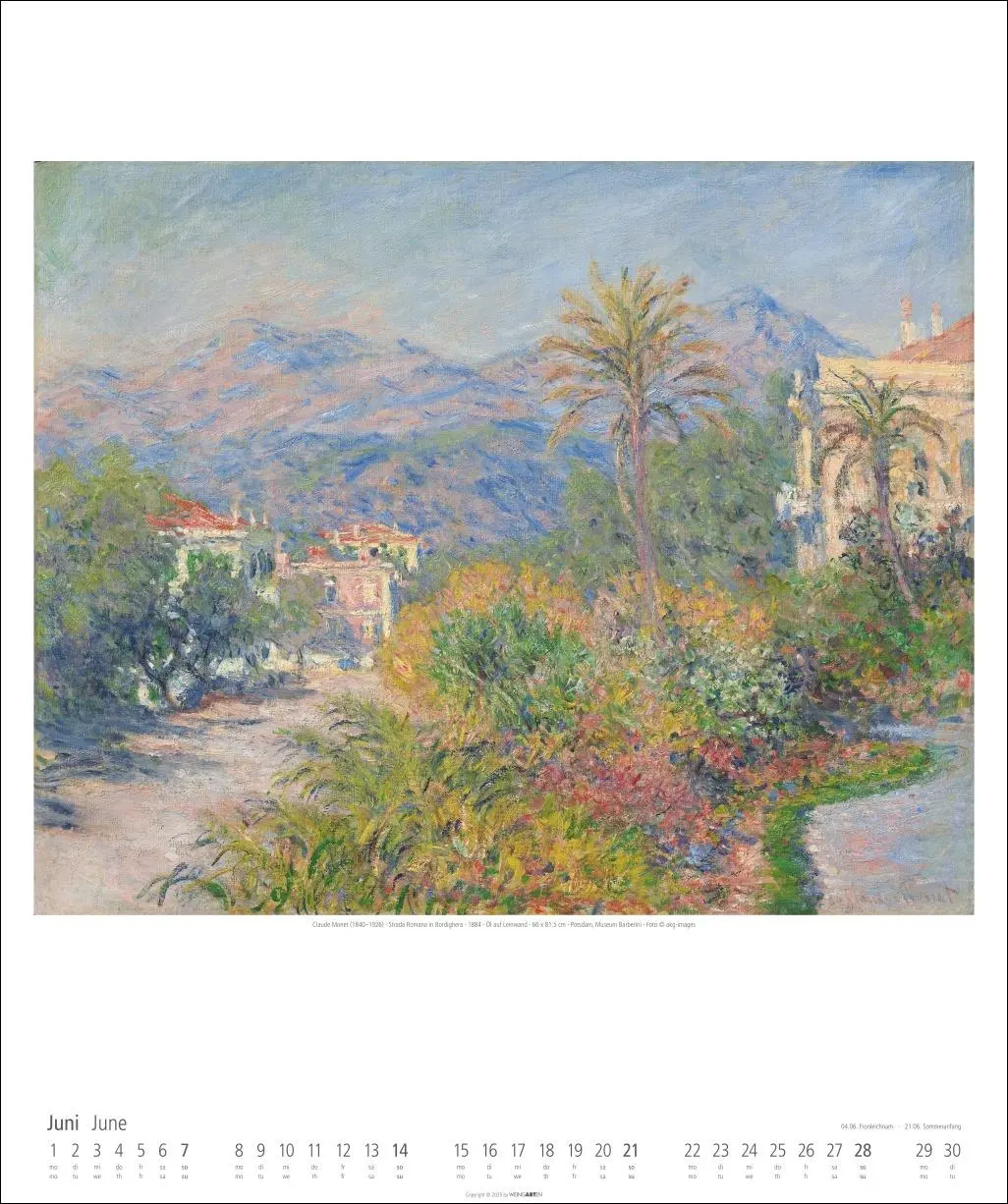 Bild: 9783839901786 | Claude Monet Kalender 2026 | Claude Monet | Kalender | Spiralbindung