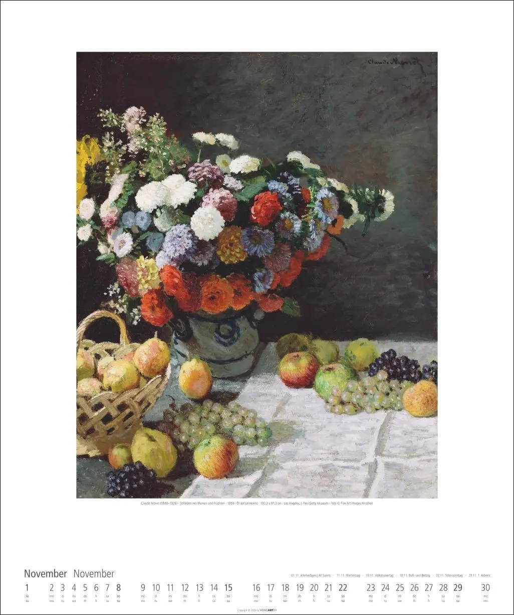 Bild: 9783839901786 | Claude Monet Kalender 2026 | Claude Monet | Kalender | Spiralbindung