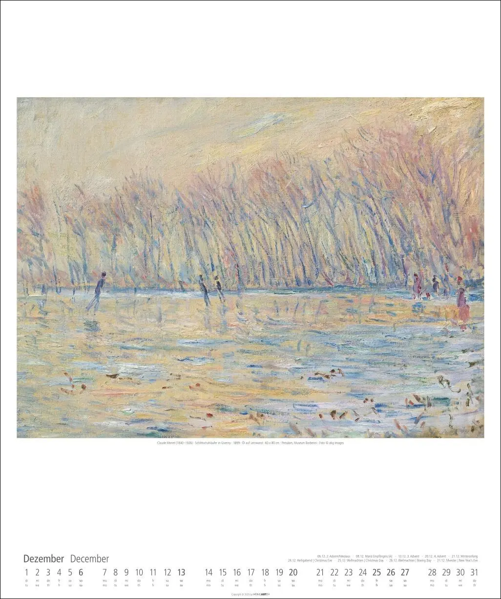 Bild: 9783839901786 | Claude Monet Kalender 2026 | Claude Monet | Kalender | Spiralbindung