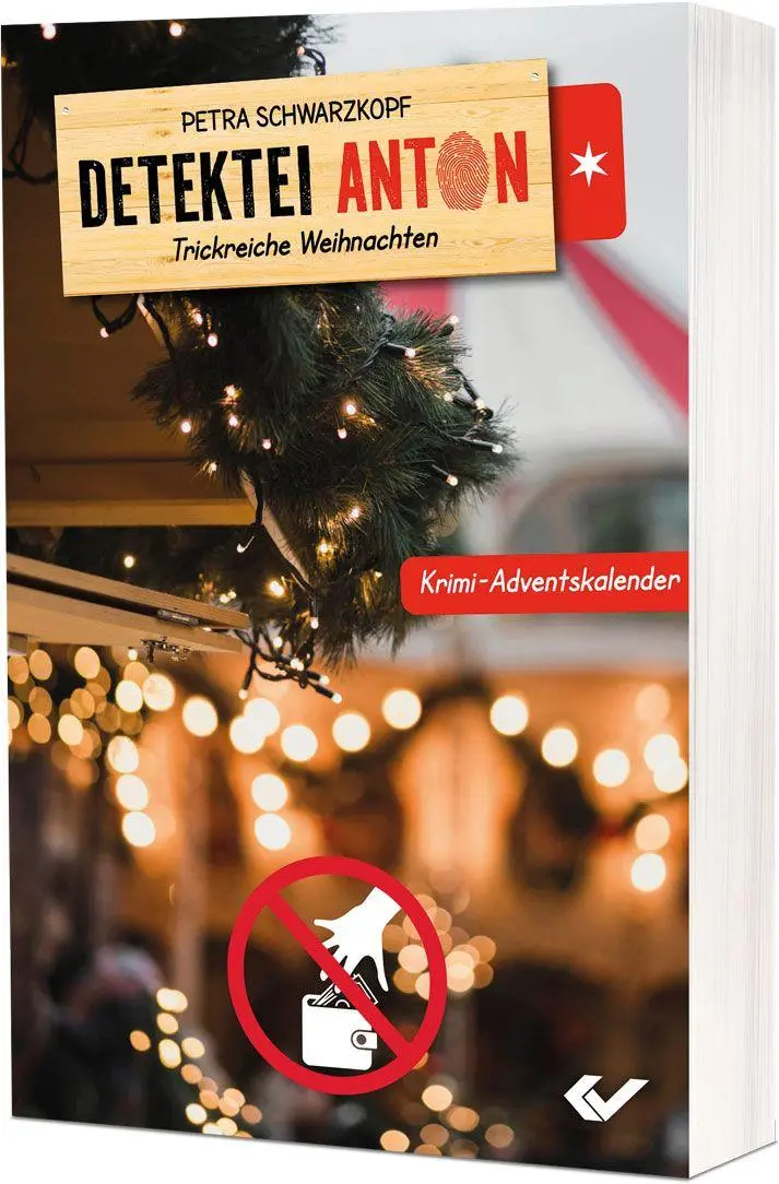 Cover: 9783989631786 | Detektei Anton: Trickreiche Weihnachten | Krimi Adventskalender | Buch