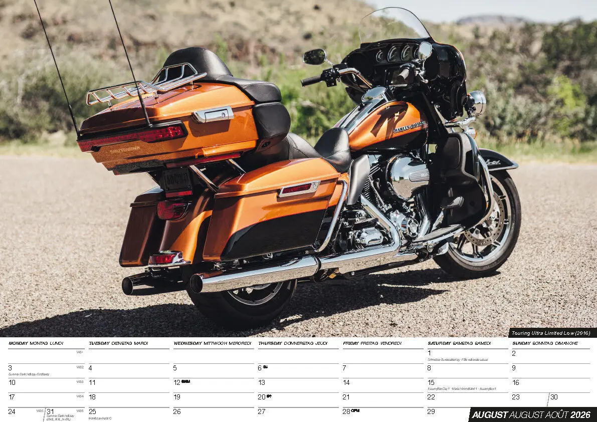 Bild: 9798893611786 | Harleys 2026 - Der Harley Davidson Kalender | Kalender | 14 S. | 2026