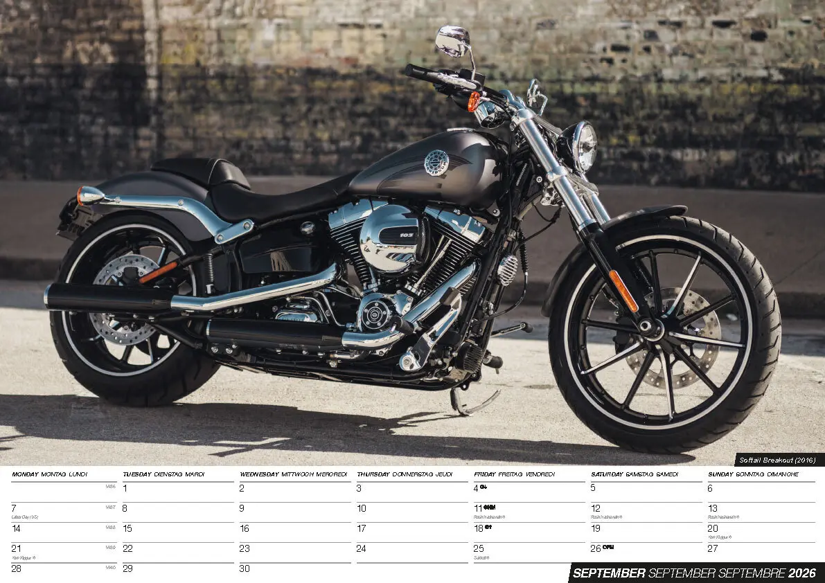 Bild: 9798893611786 | Harleys 2026 - Der Harley Davidson Kalender | Kalender | 14 S. | 2026