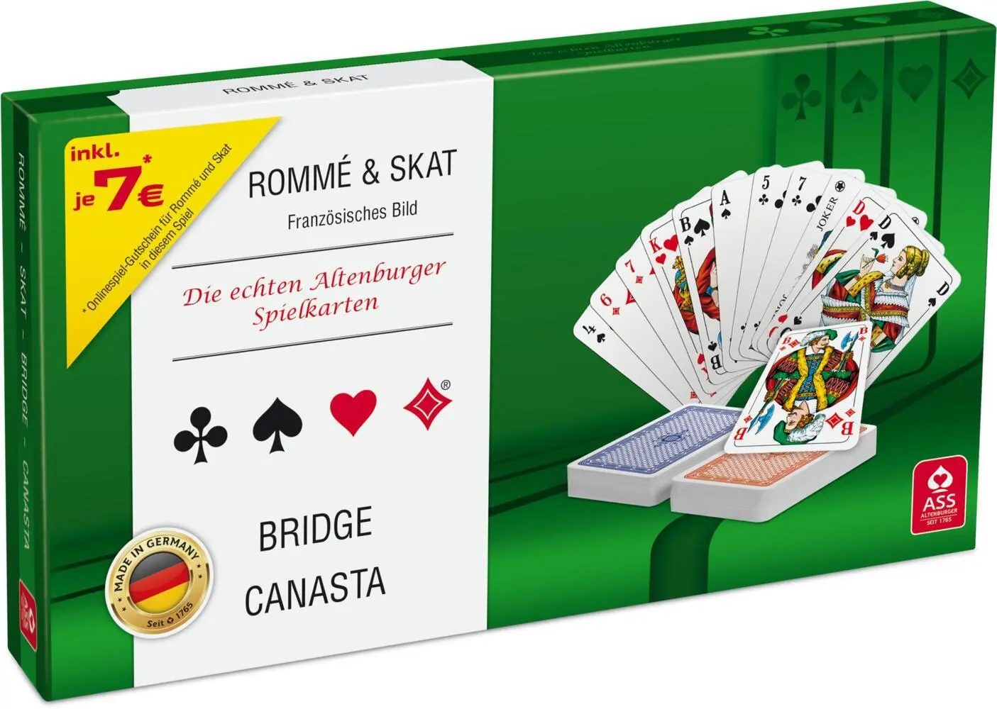 Cover: 4042677701886 | Spielkartenkassette, französisches Bild | GmbH | Spiel | 22570188