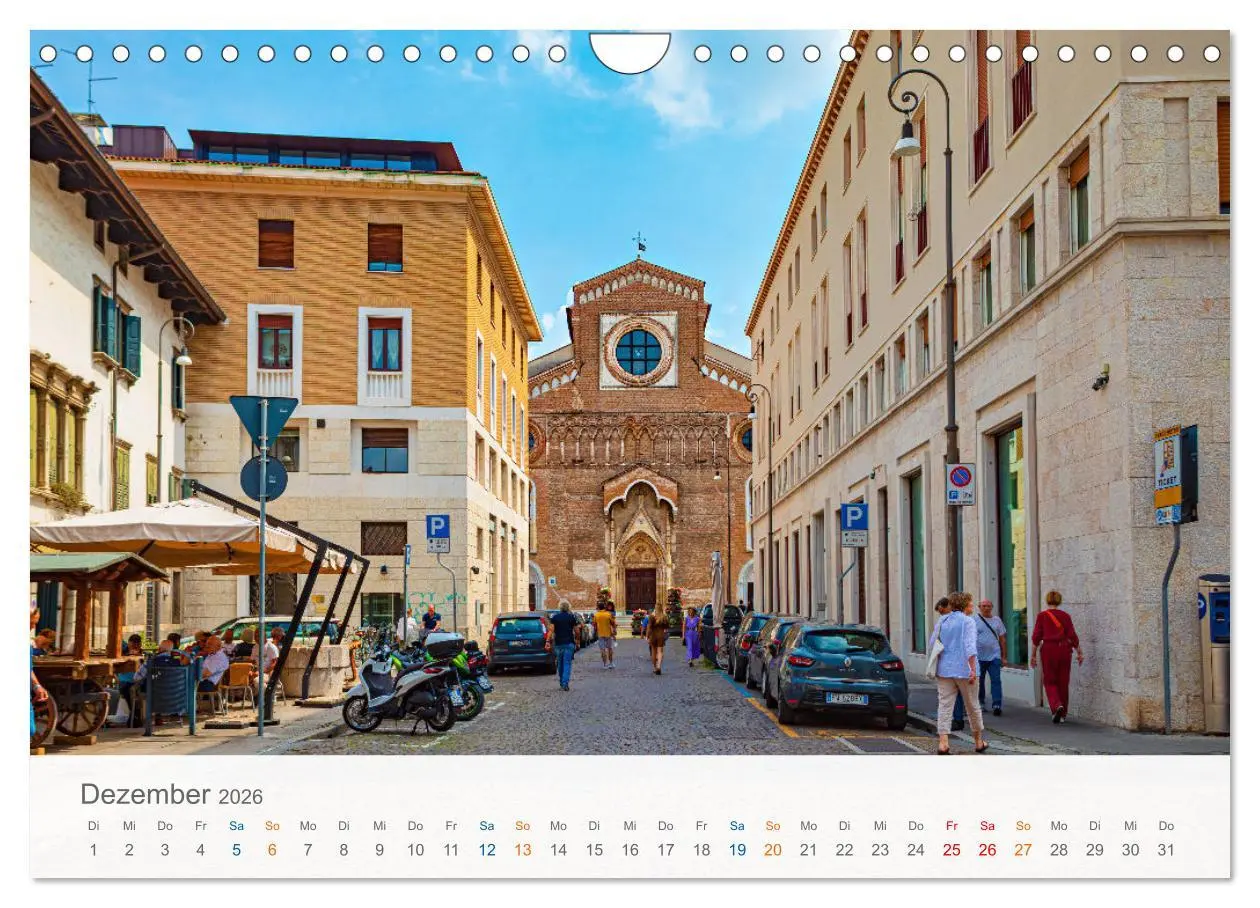 Bild: 9783457371886 | Udine - die Stadt der Engel (Wandkalender 2026 DIN A4 quer),...