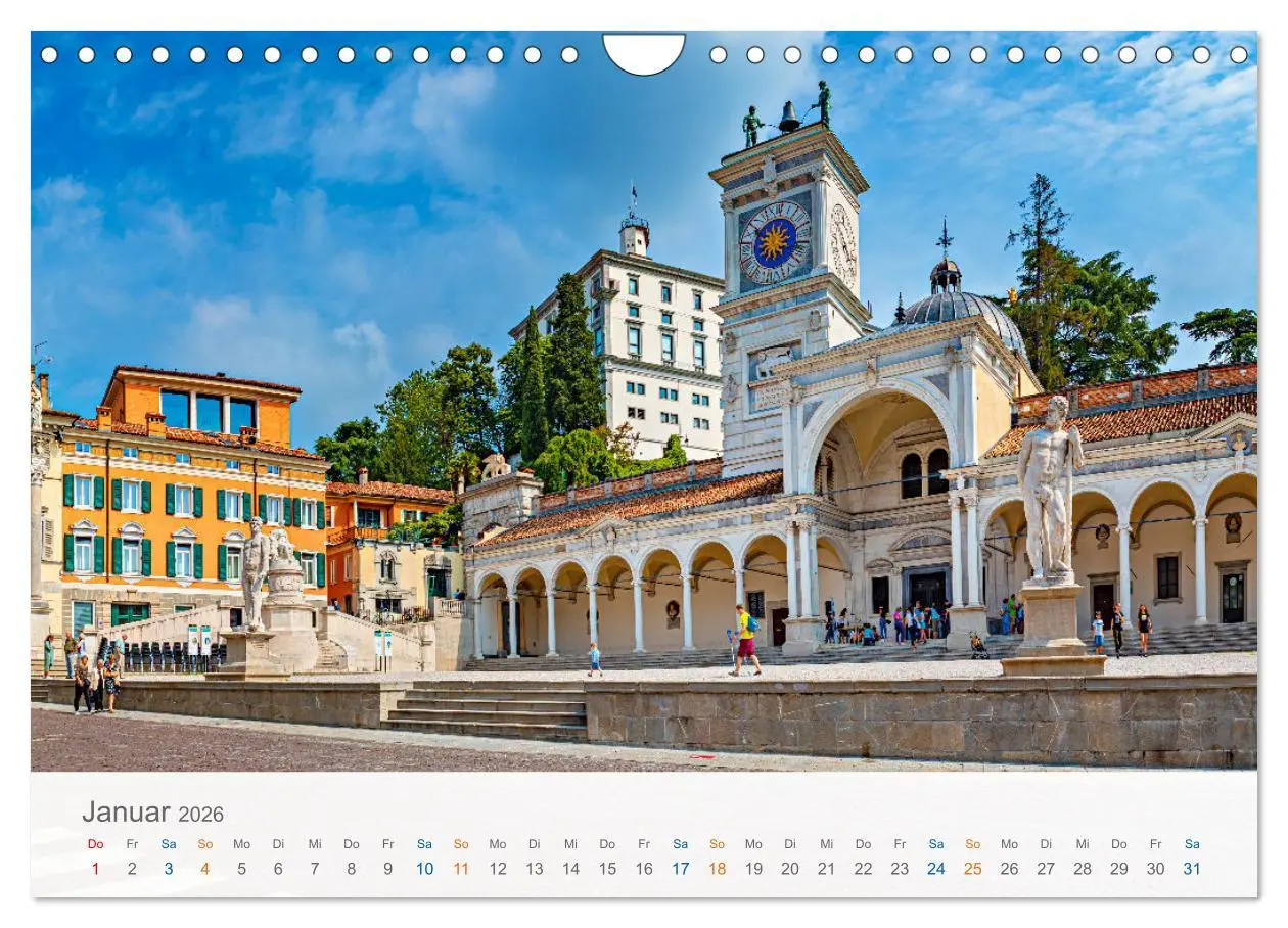 Bild: 9783457371886 | Udine - die Stadt der Engel (Wandkalender 2026 DIN A4 quer),...