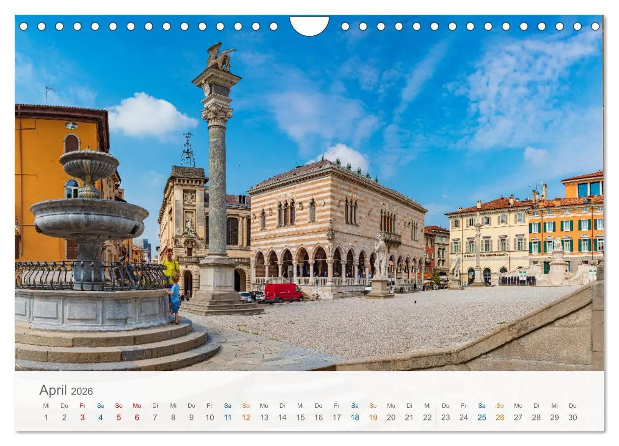 Bild: 9783457371886 | Udine - die Stadt der Engel (Wandkalender 2026 DIN A4 quer),...