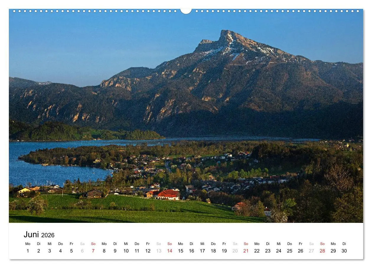 Bild: 9783457821886 | Zauberhaftes Mondseeland (Wandkalender 2026 DIN A2 quer), CALVENDO...
