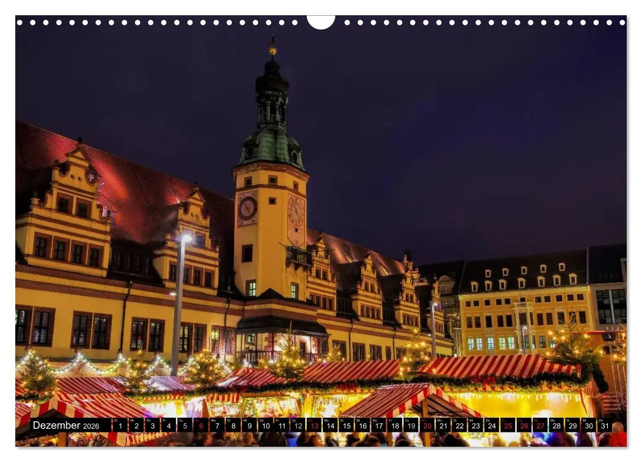 Bild: 9783516081886 | Reise durch Leipzig (Wandkalender 2026 DIN A3 quer), CALVENDO...