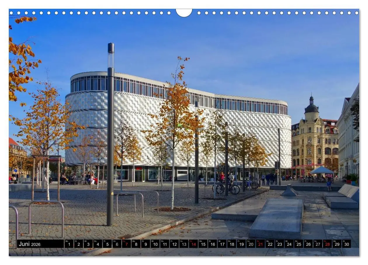 Bild: 9783516081886 | Reise durch Leipzig (Wandkalender 2026 DIN A3 quer), CALVENDO...