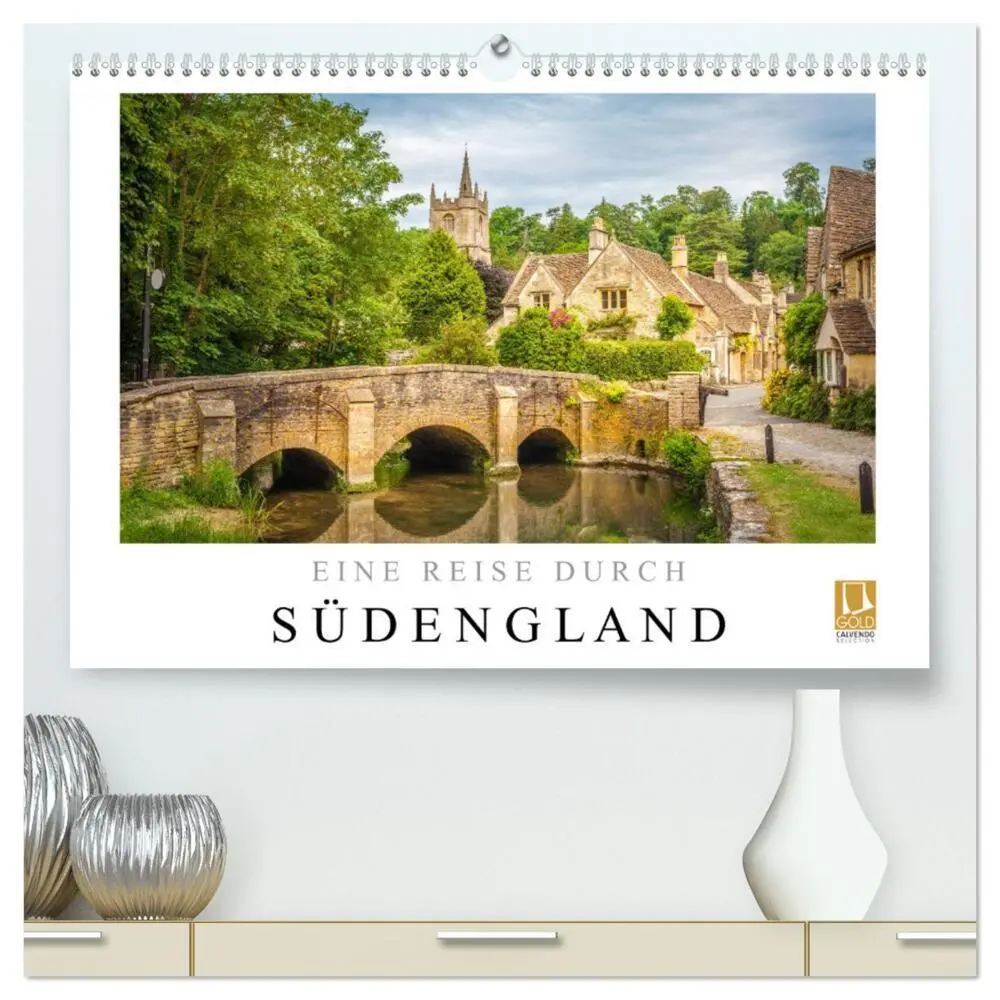 Cover: 9783435581986 | Eine Reise durch Südengland (hochwertiger Premium Wandkalender 2025...