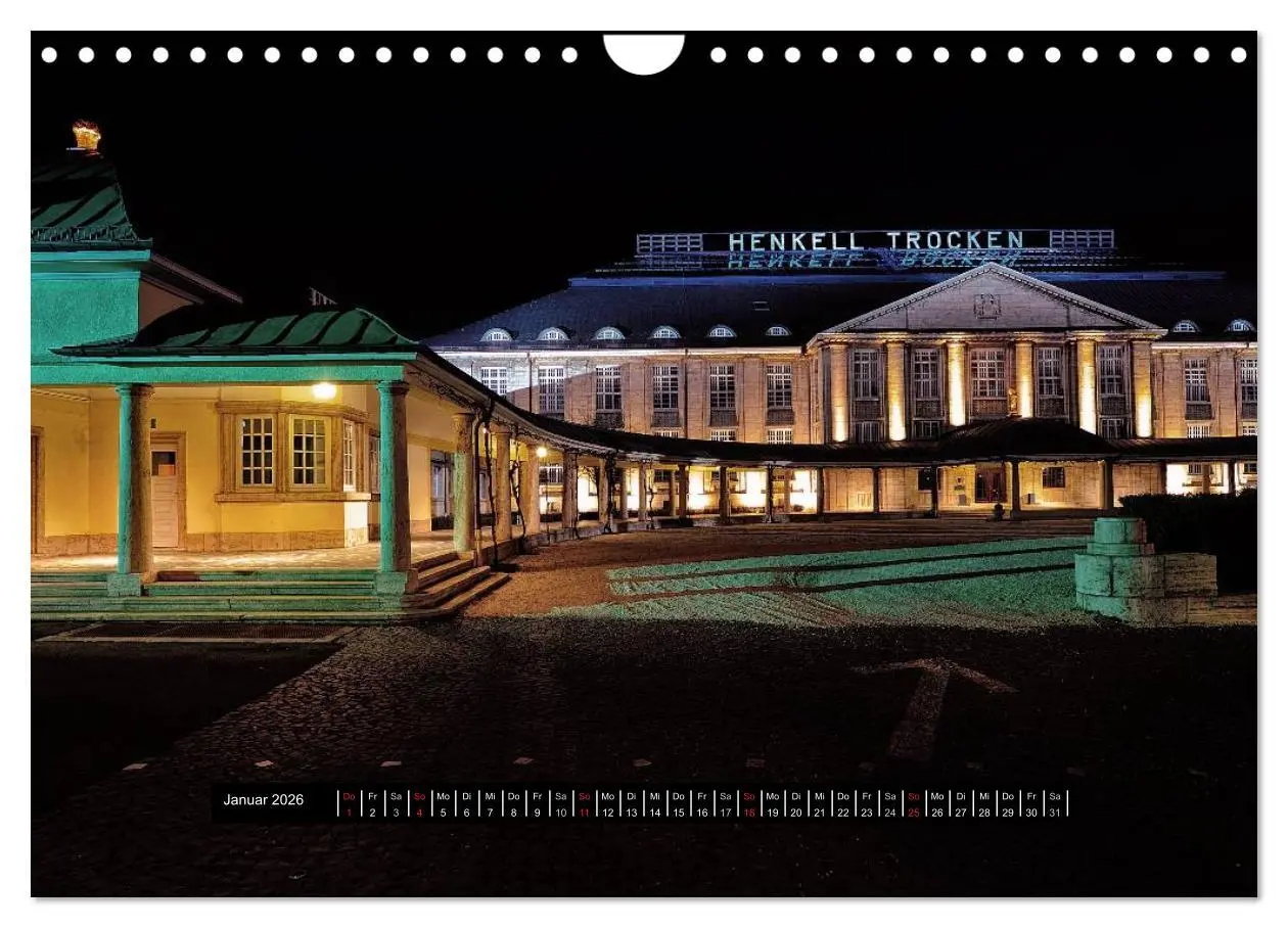 Bild: 9783516071986 | Wiesbaden - Inside (Wandkalender 2026 DIN A4 quer), CALVENDO...