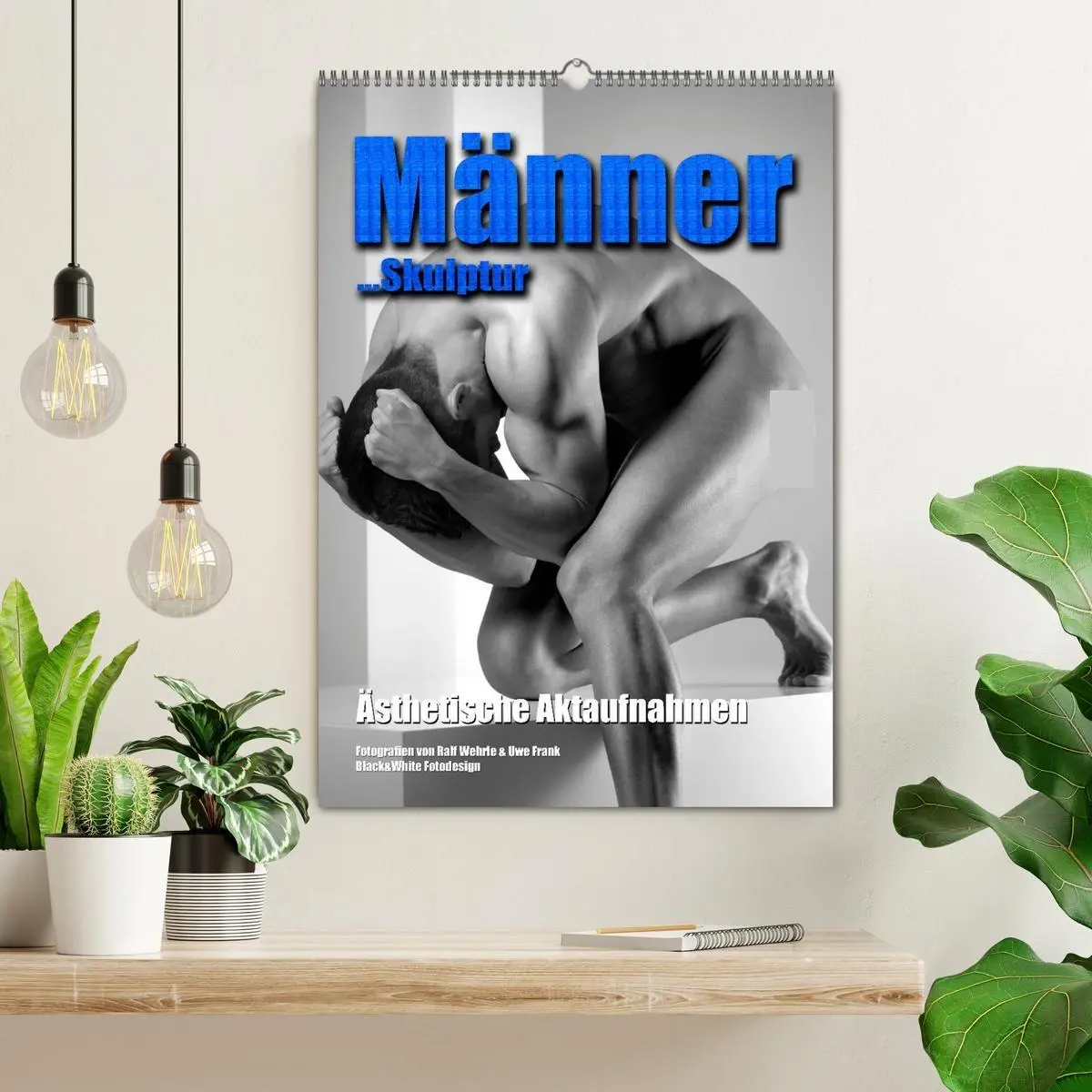 Bild: 9783516381986 | Männer... Skulptur (Wandkalender 2026 DIN A2 hoch), CALVENDO...