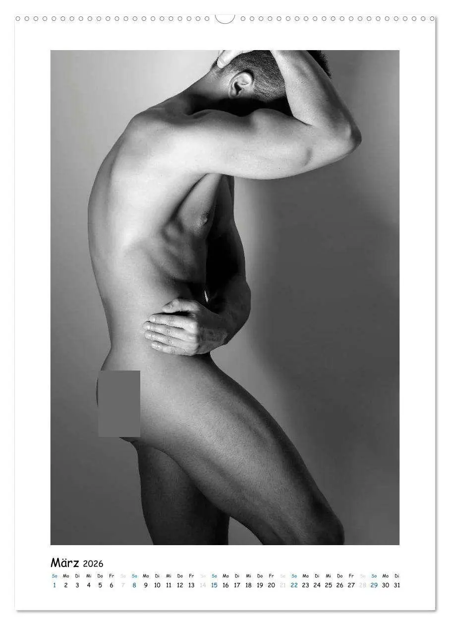 Bild: 9783516381986 | Männer... Skulptur (Wandkalender 2026 DIN A2 hoch), CALVENDO...