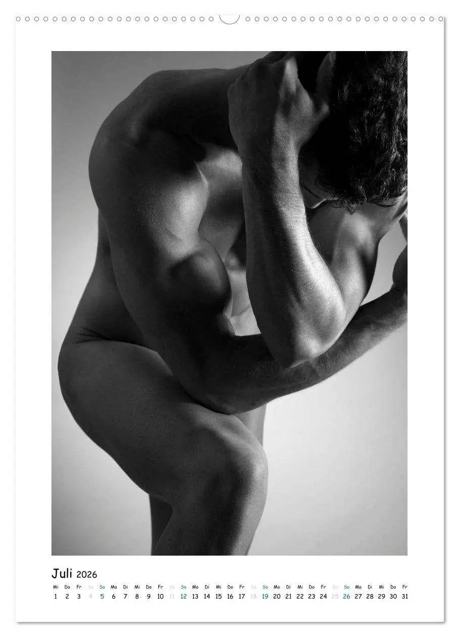 Bild: 9783516381986 | Männer... Skulptur (Wandkalender 2026 DIN A2 hoch), CALVENDO...