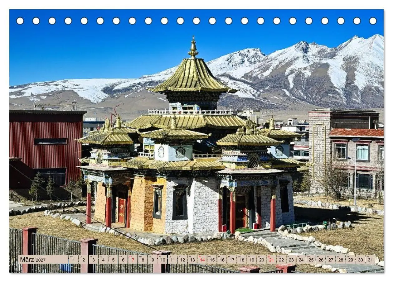 Bild: 9783516761986 | Erlebnis China (Tischkalender 2027 DIN A5 quer), CALVENDO...