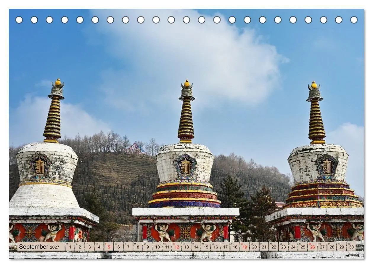 Bild: 9783516761986 | Erlebnis China (Tischkalender 2027 DIN A5 quer), CALVENDO...