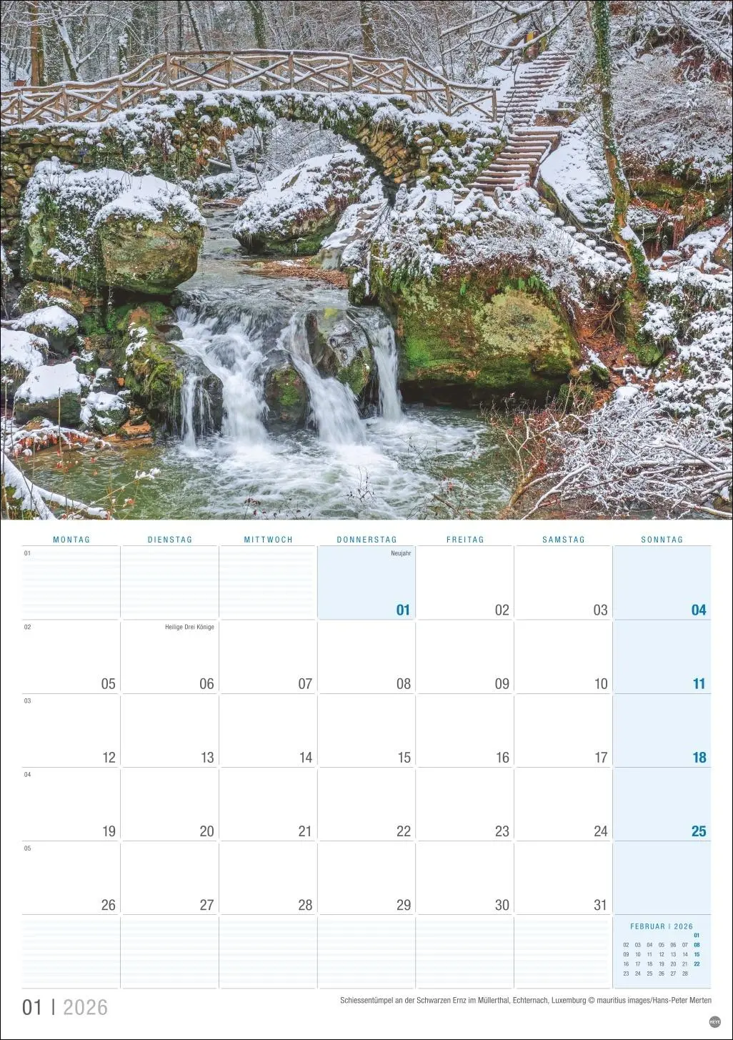 Bild: 9783756411986 | Luxemburg Planer 2026 | Kalender | 13 S. | Deutsch | 2026 | Heye