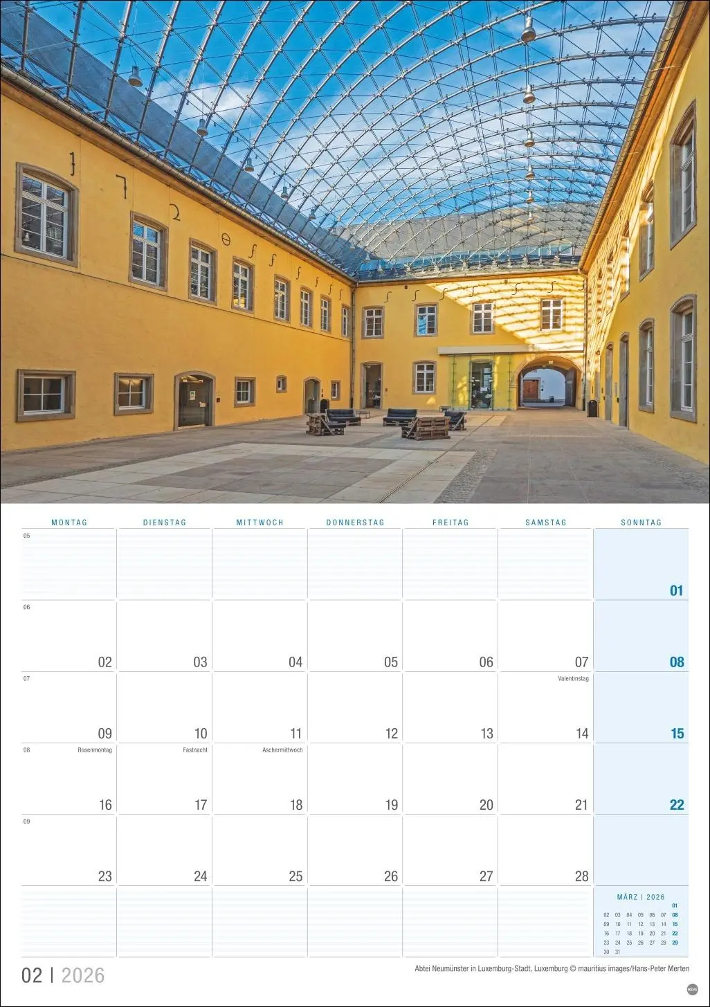 Bild: 9783756411986 | Luxemburg Planer 2026 | Kalender | 13 S. | Deutsch | 2026 | Heye