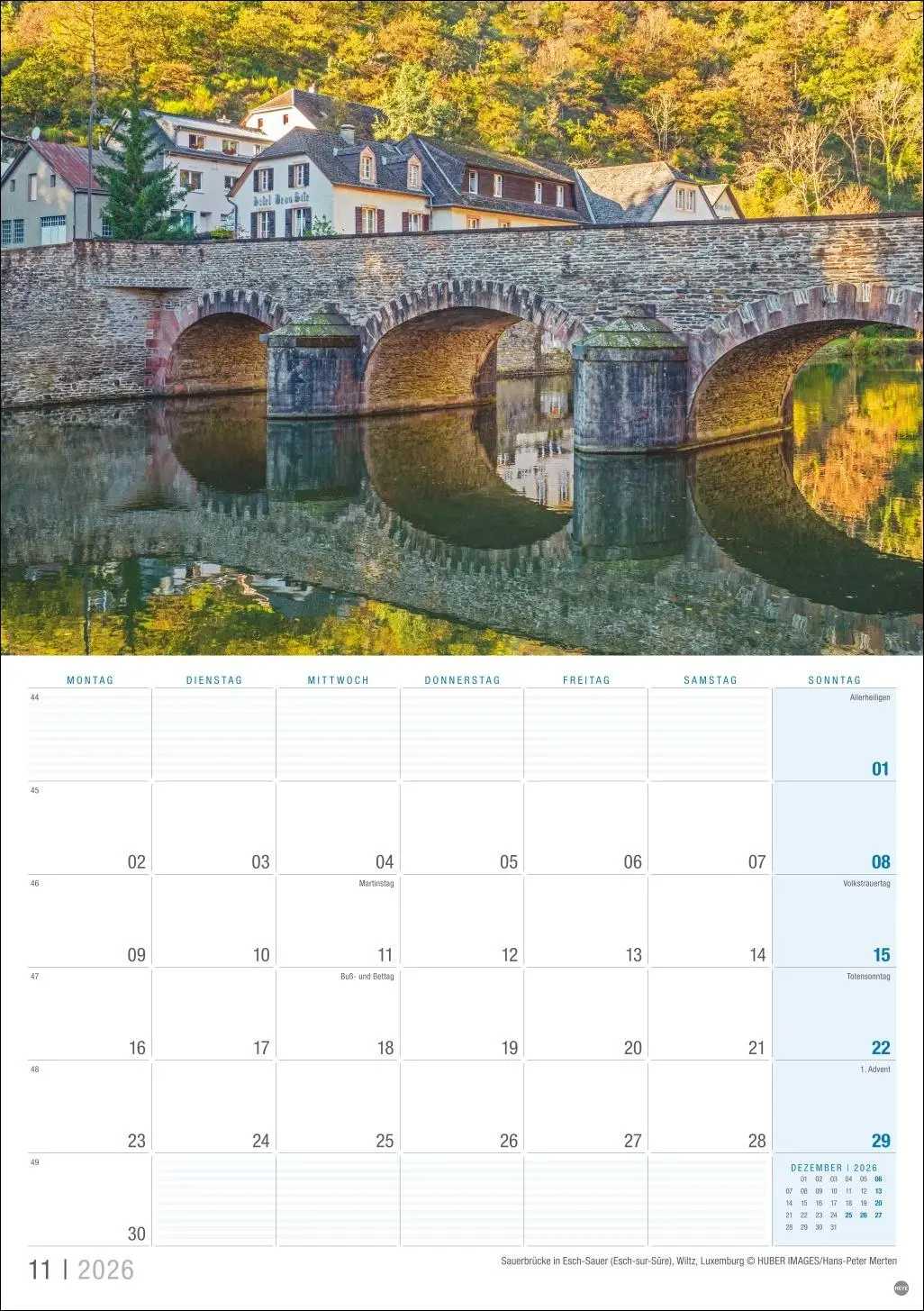 Bild: 9783756411986 | Luxemburg Planer 2026 | Kalender | 13 S. | Deutsch | 2026 | Heye