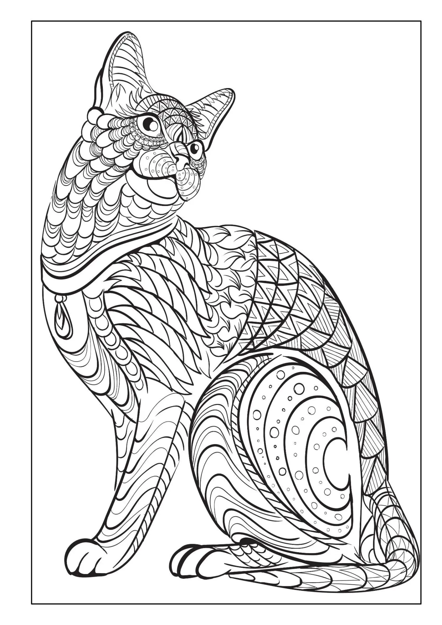 Bild: 9783986571986 | Mandala Malbuch Katzen für Kinder ab 8 Jahren, Teenager und...