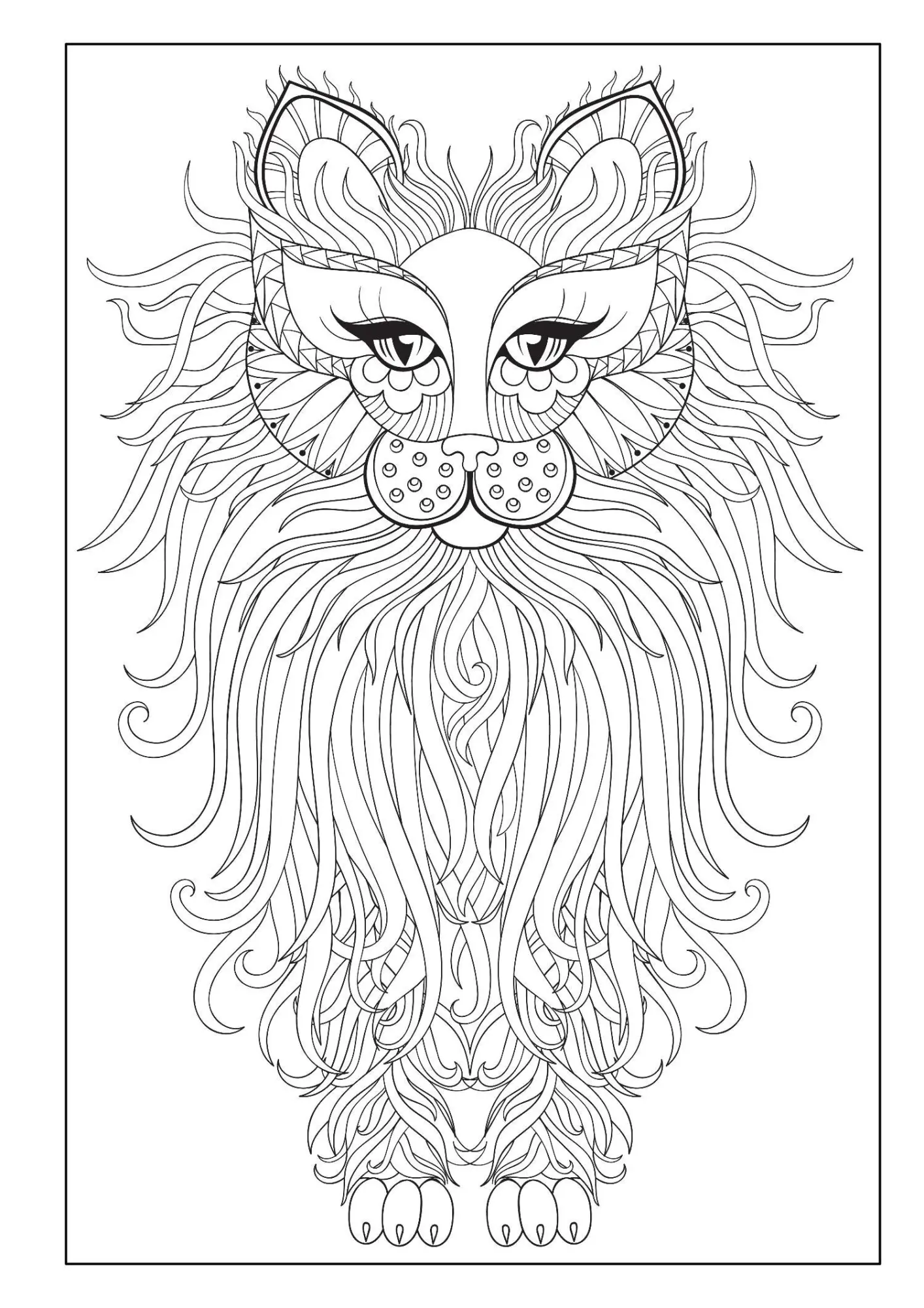 Bild: 9783986571986 | Mandala Malbuch Katzen für Kinder ab 8 Jahren, Teenager und...