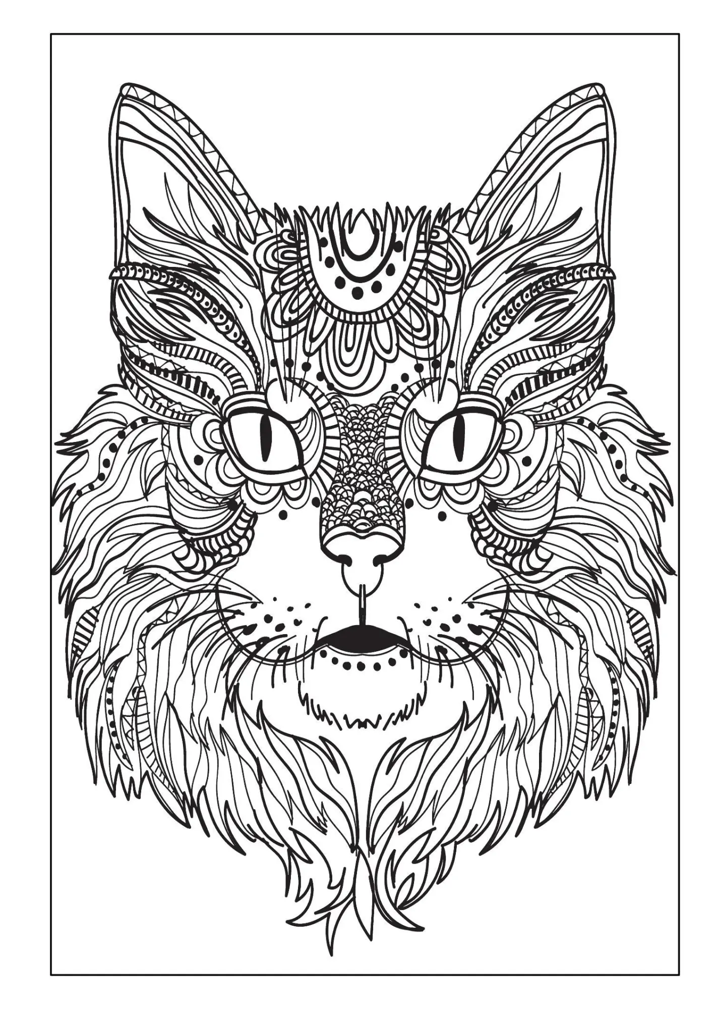 Bild: 9783986571986 | Mandala Malbuch Katzen für Kinder ab 8 Jahren, Teenager und...