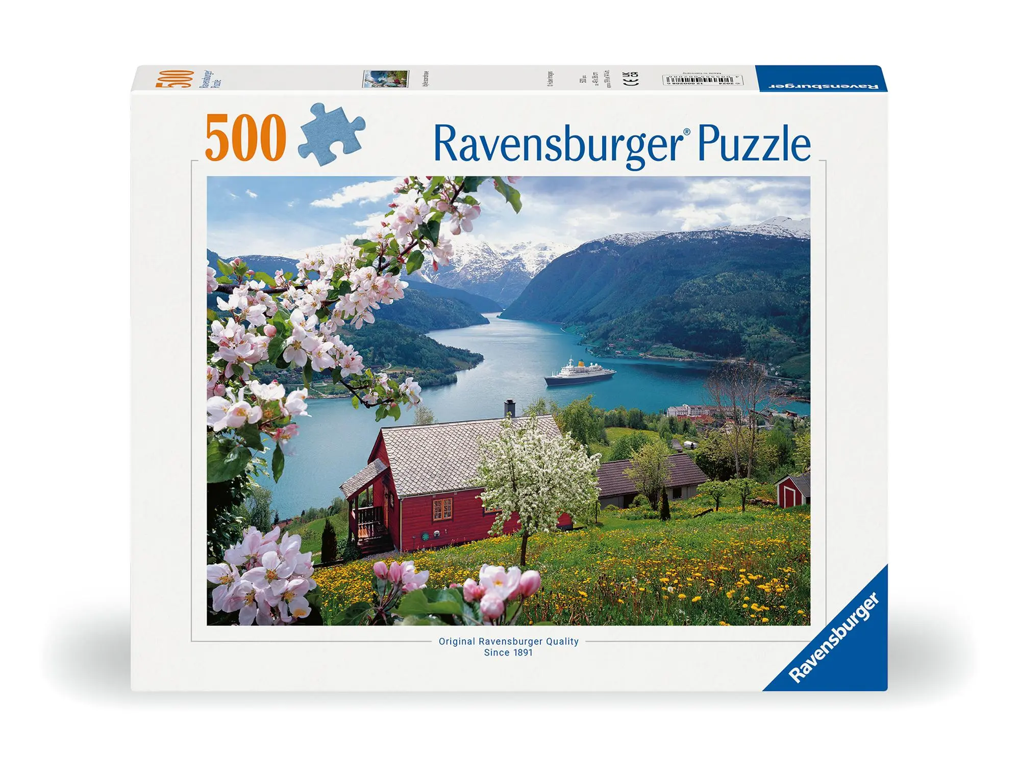 Cover: 4005555002086 | Erwachsenenpuzzle 500 Teile - Skandinavische Idylle | Spiel | 12000208