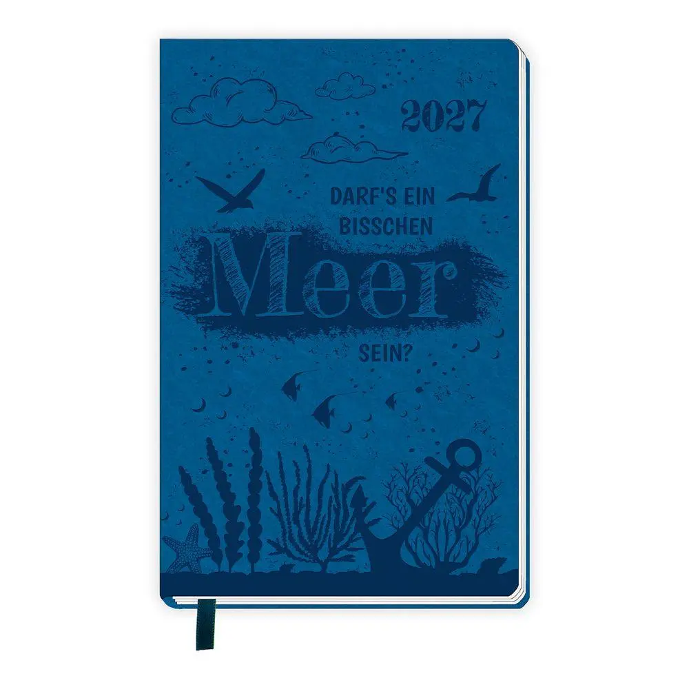 Cover: 4251901512086 | TRÖTSCH - Taschenkalender A6 Soft Touch Maritim 2027 | KG | Kalender