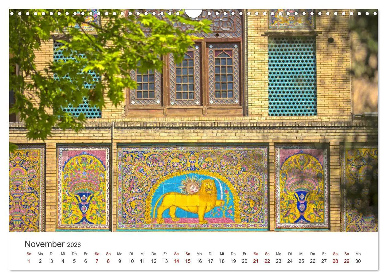 Bild: 9783457562086 | Iran - Farbenfrohe Impressionen (Wandkalender 2026 DIN A3 quer),...