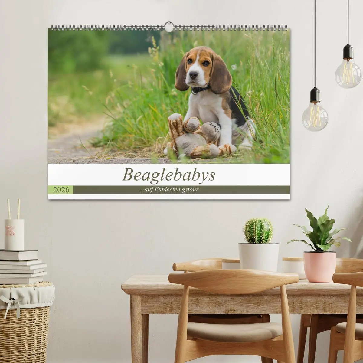 Bild: 9783516032086 | Beaglebabys auf Entdeckungstour (Wandkalender 2026 DIN A2 quer),...