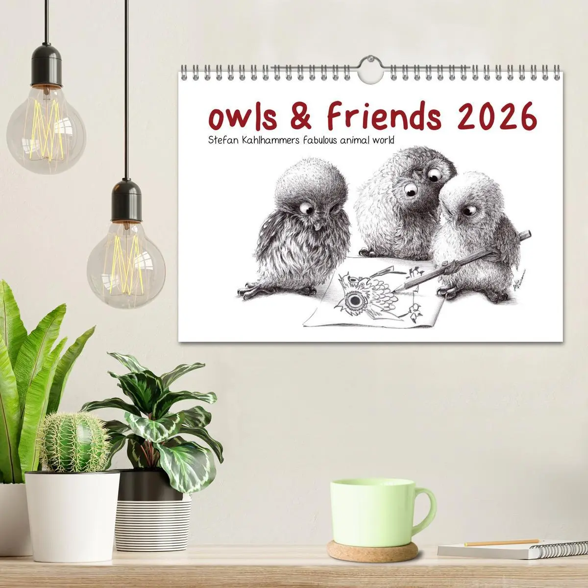 Bild: 9783516582086 | owls &amp; friends 2026 (Wall Calendar 2026 DIN A4 landscape), CALVENDO...