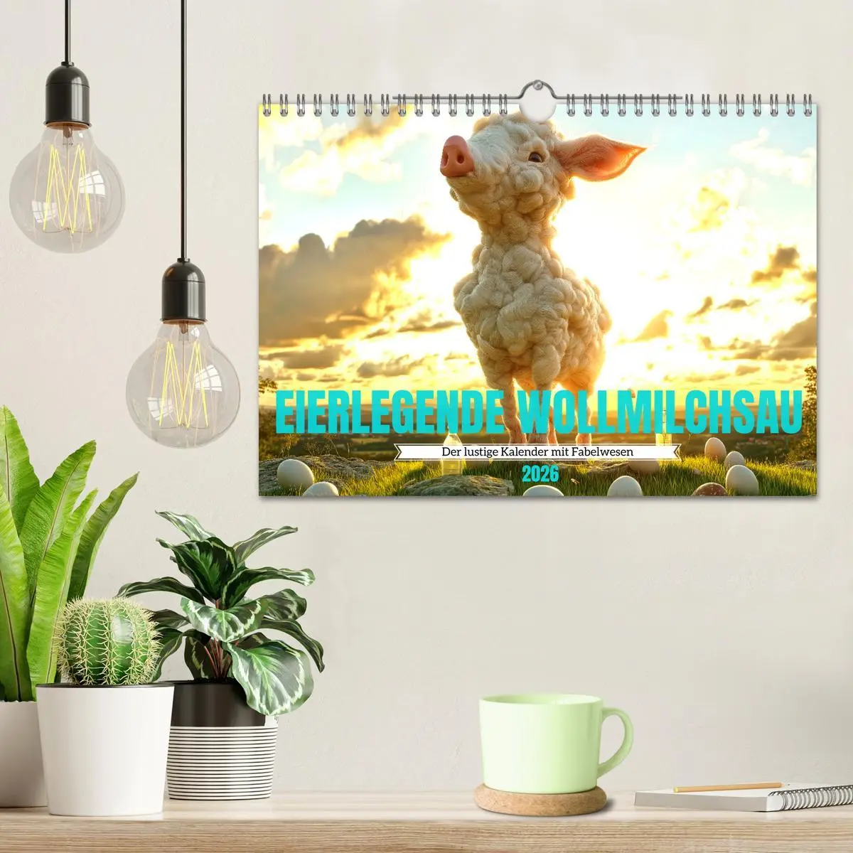 Bild: 9783457312186 | Eierlegende Wollmilchsau - der lustige Kalender mit Fabelwesen...