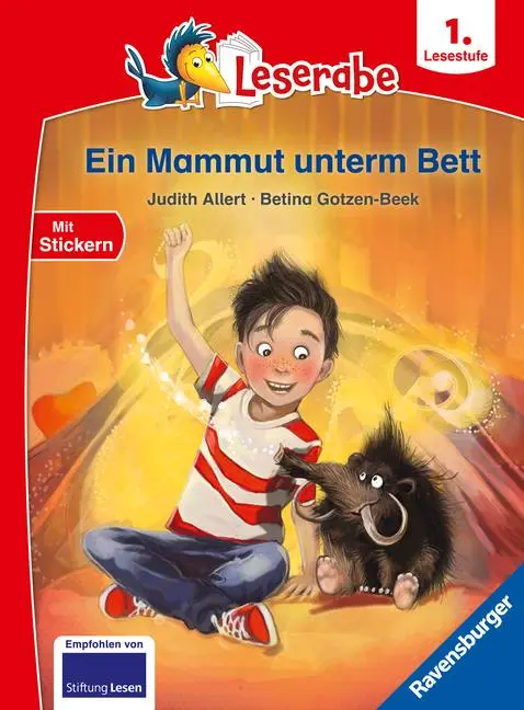 Cover: 9783473462186 | Leserabe - 1. Lesestufe - Ein Mammut unterm Bett | Judith Allert