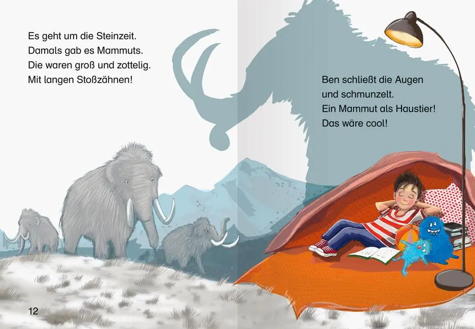 Bild: 9783473462186 | Leserabe - 1. Lesestufe - Ein Mammut unterm Bett | Judith Allert