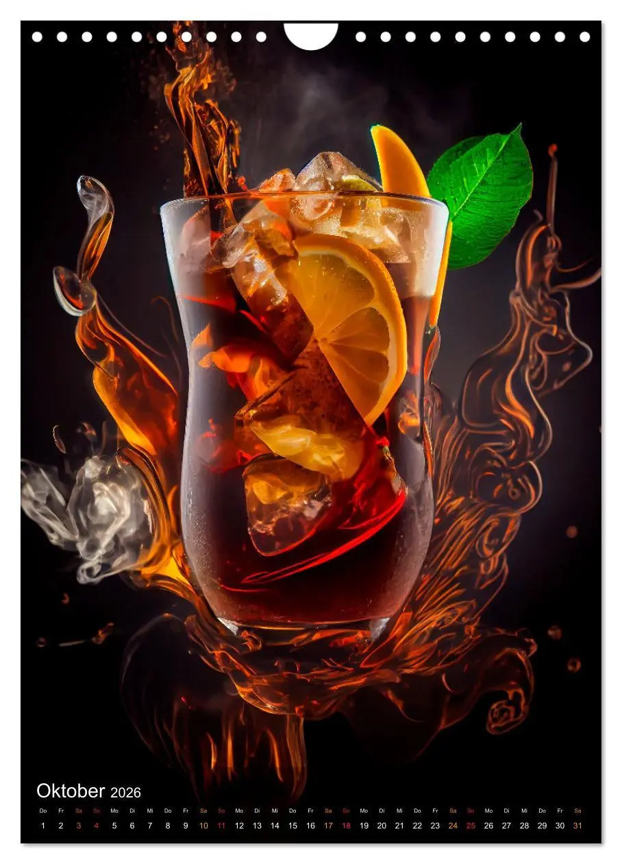 Bild: 9783516332186 | Cocktails - Bewährter Genuss neu interpretiert (Wandkalender 2026...