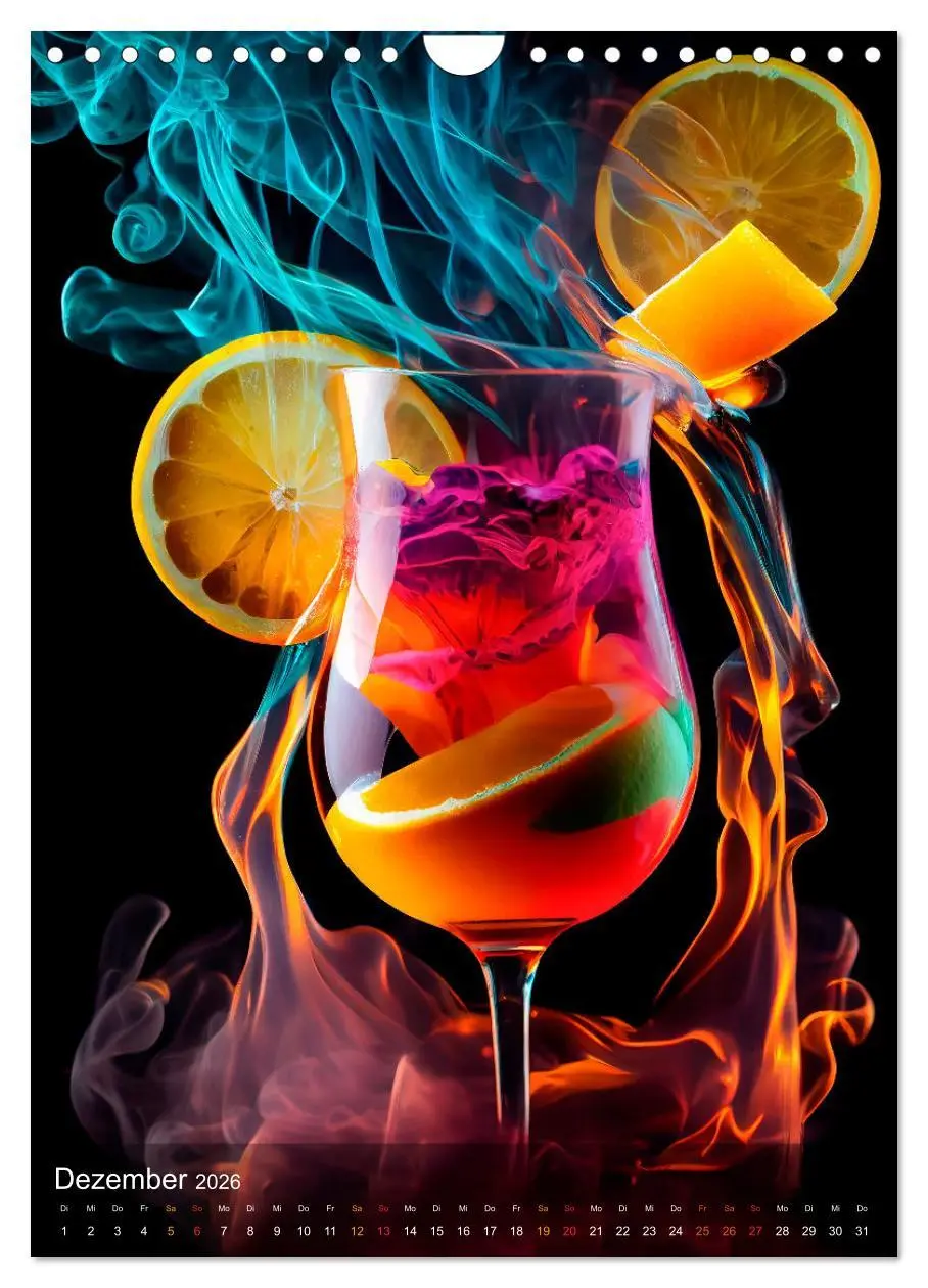 Bild: 9783516332186 | Cocktails - Bewährter Genuss neu interpretiert (Wandkalender 2026...