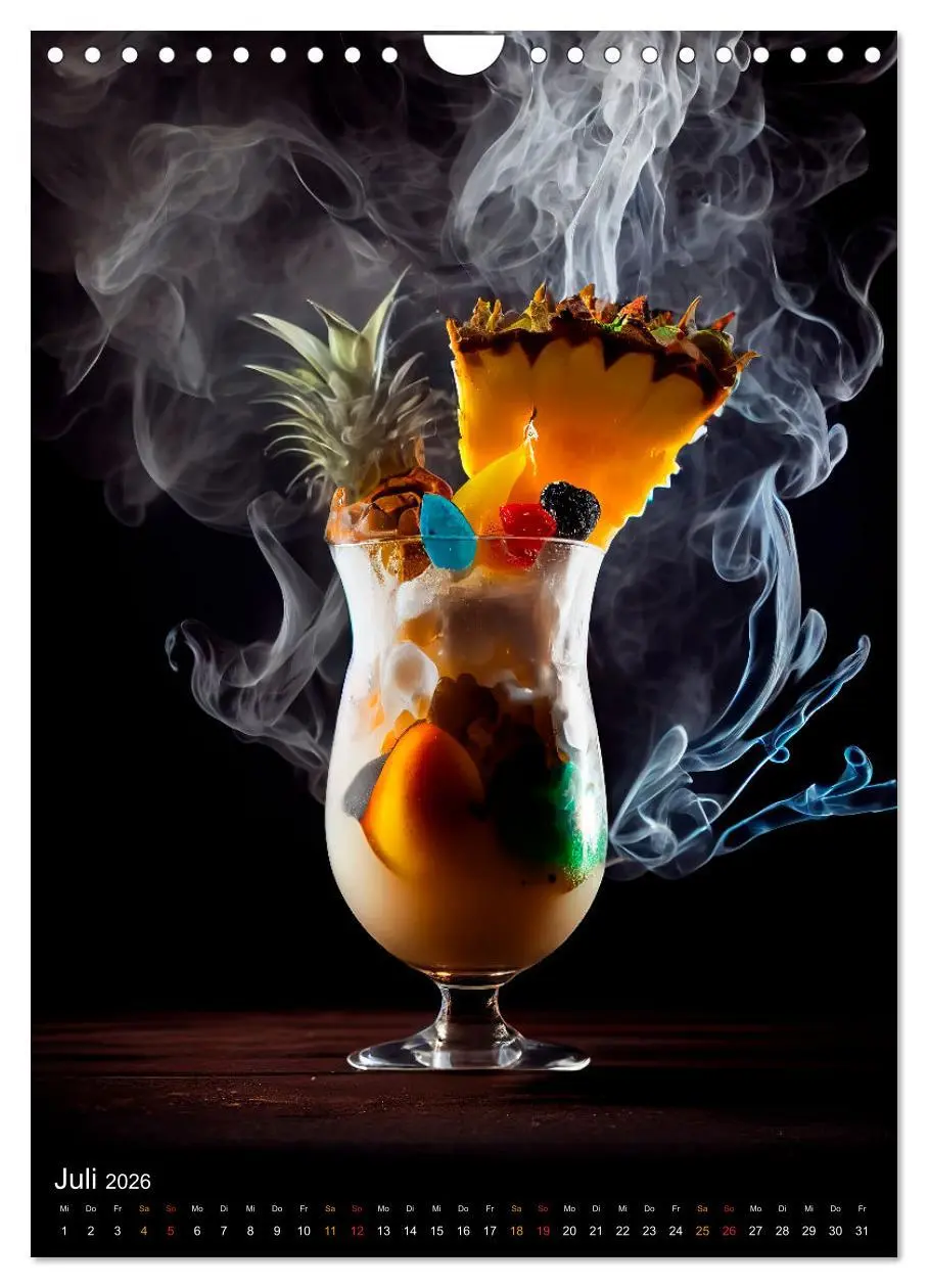 Bild: 9783516332186 | Cocktails - Bewährter Genuss neu interpretiert (Wandkalender 2026...